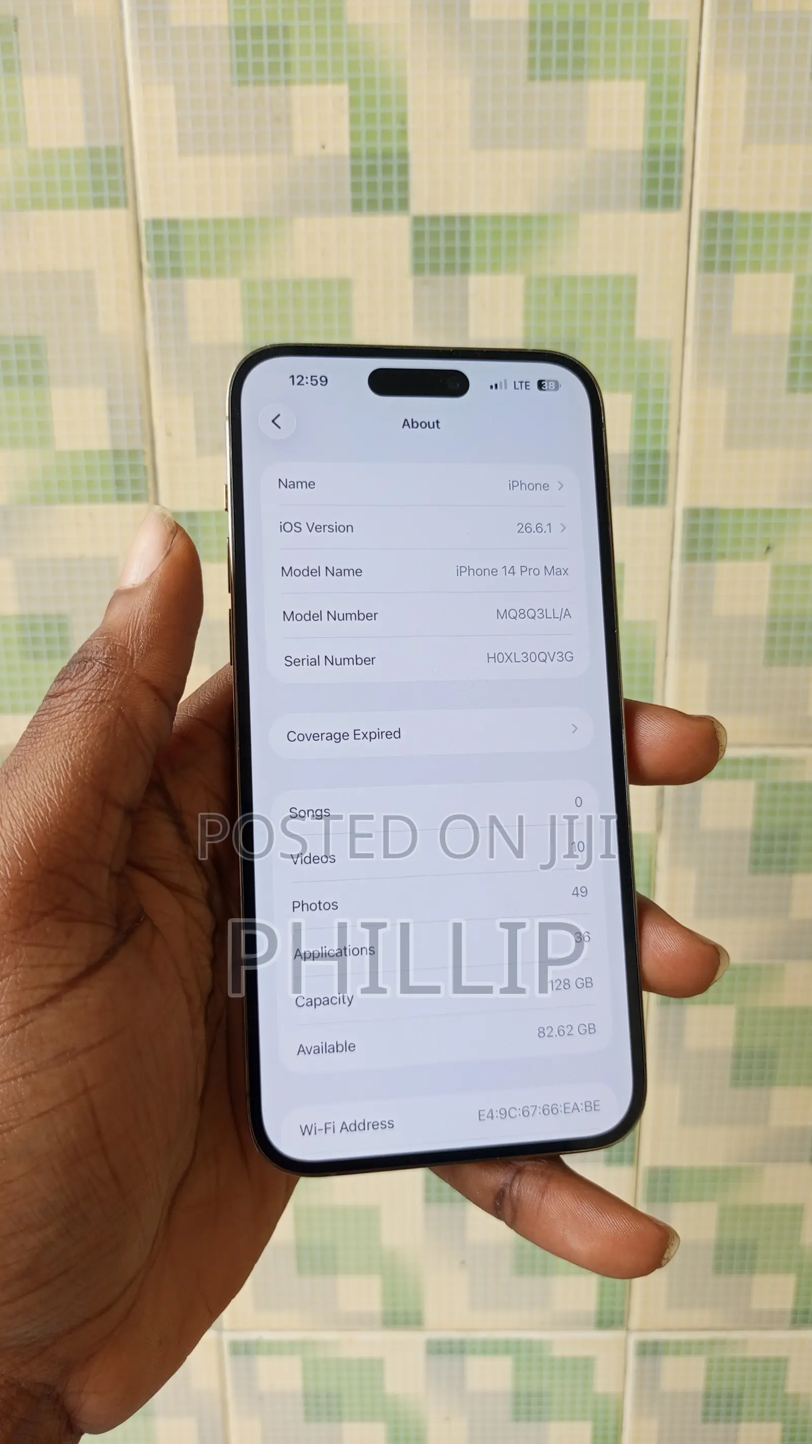 Apple iPhone 14 Pro Max 128 GB Gold