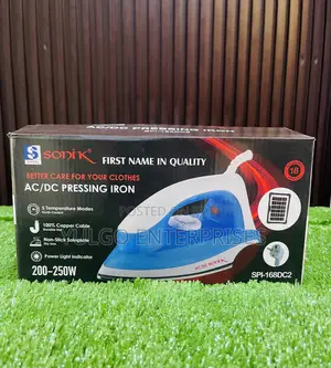Sonik Solar Dry Iron 250w