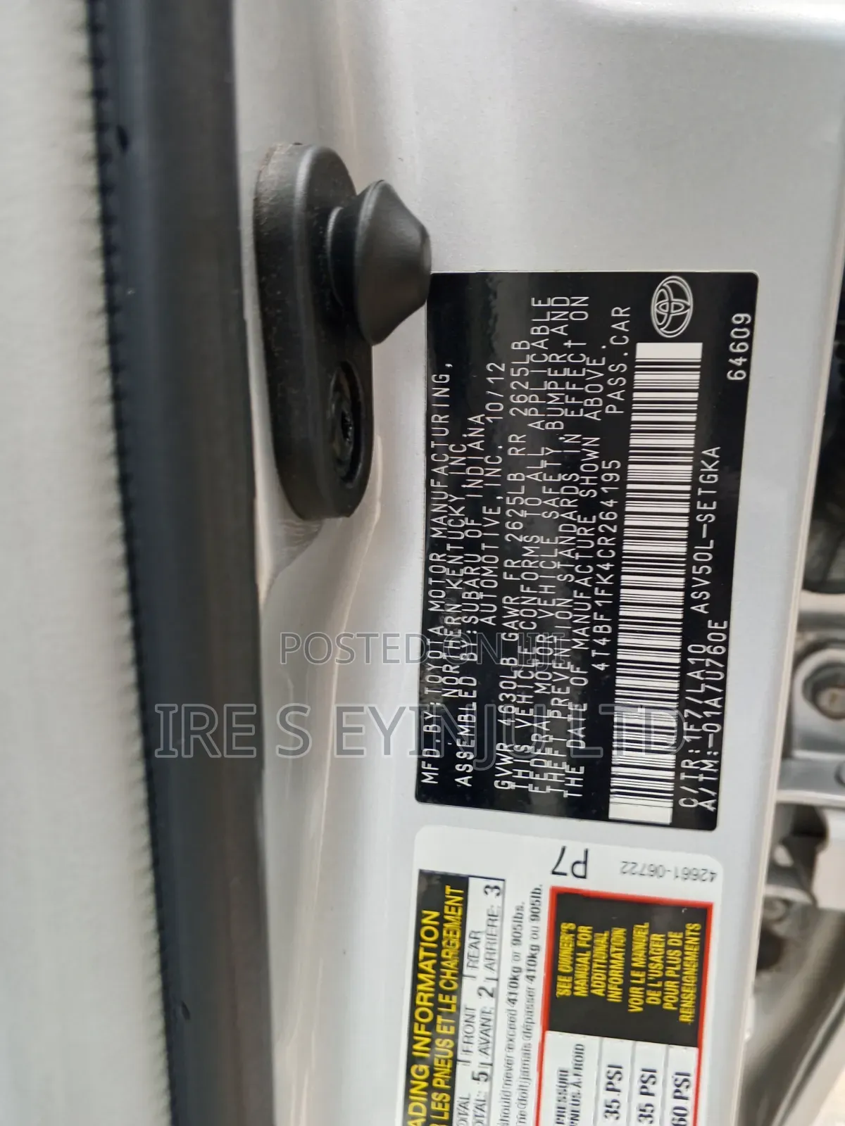 Toyota Camry 2013 Silver