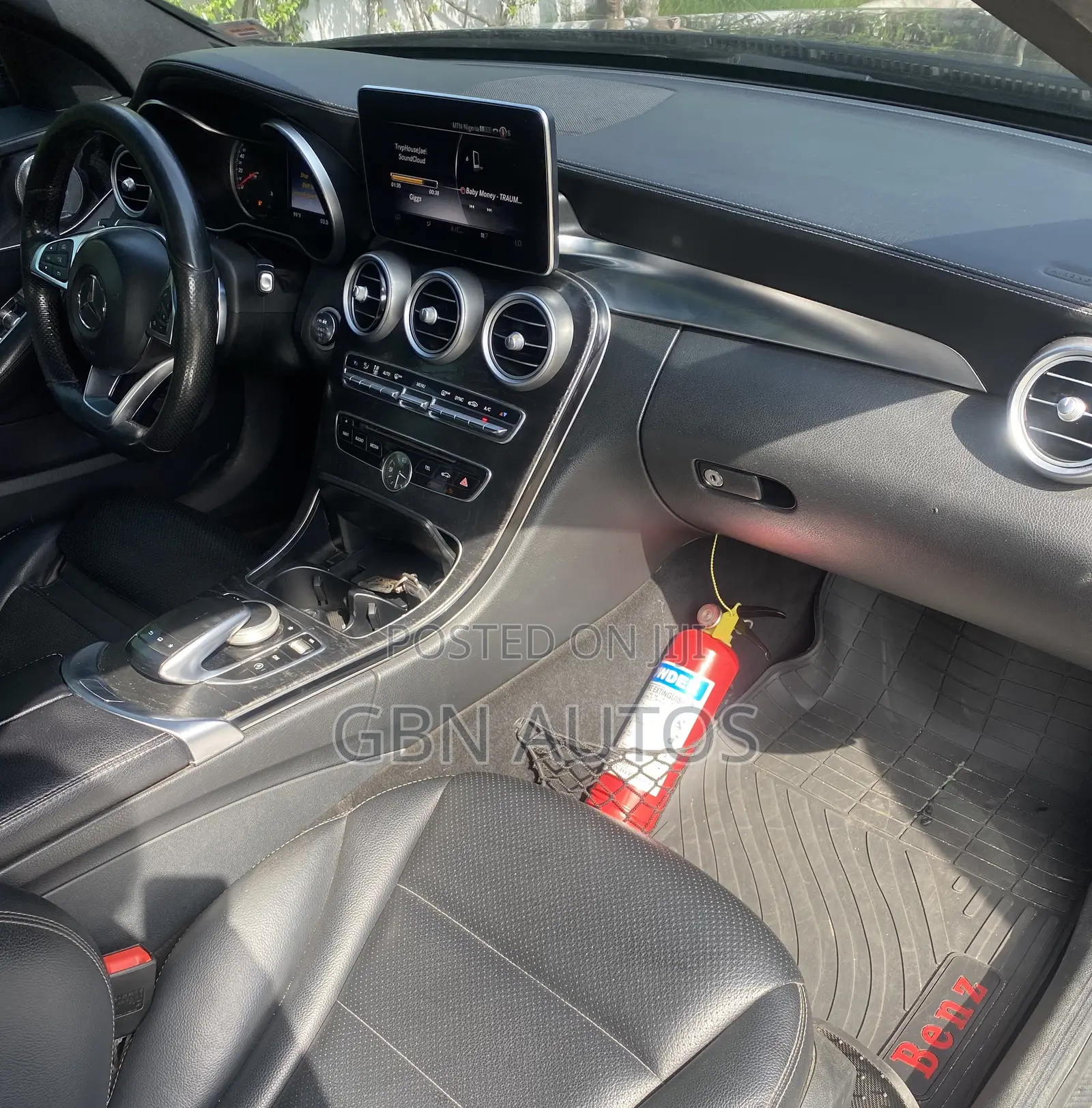 Mercedes-Benz C300 2015 Black