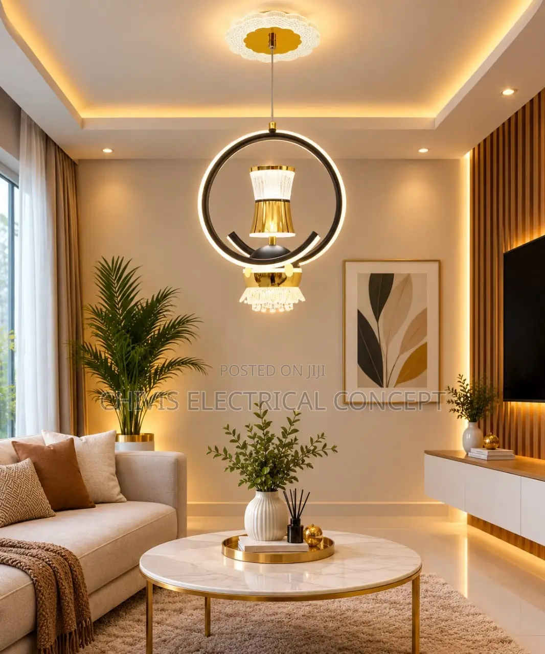 Luxury Dropping Pendant Chandelier