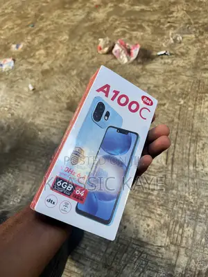 New Itel A100C 64 GB Blue