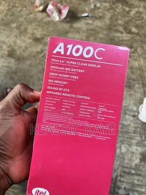 New Itel A100C 64 GB Blue