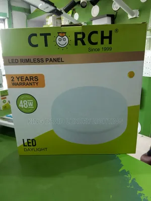 CTORCH 48W LED Rimless Panel Light
