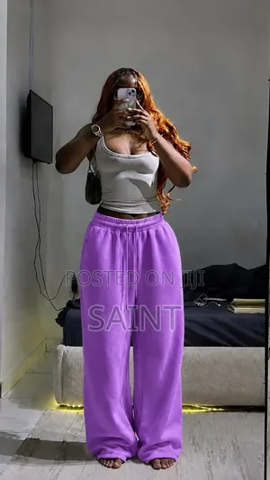 Heavy Palazzo Joggers