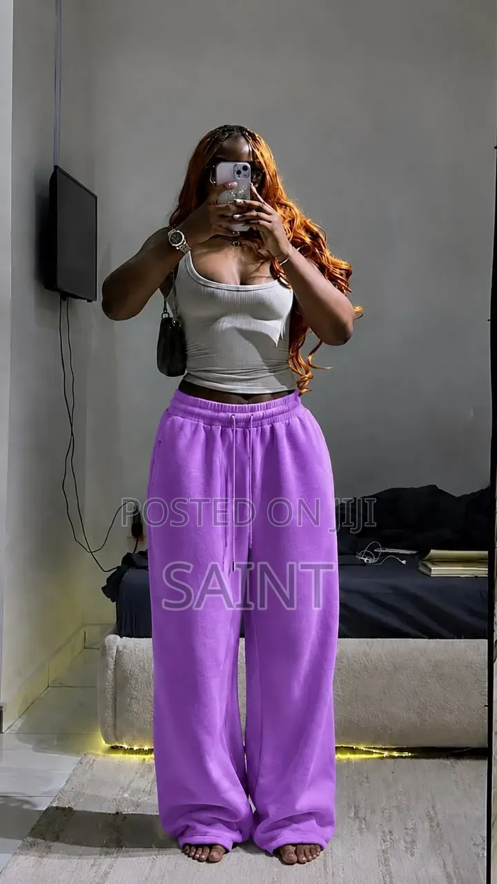 Heavy Palazzo Joggers