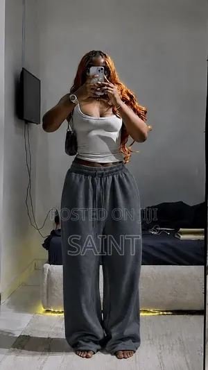Heavy Palazzo Joggers