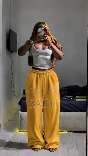 Heavy Palazzo Joggers