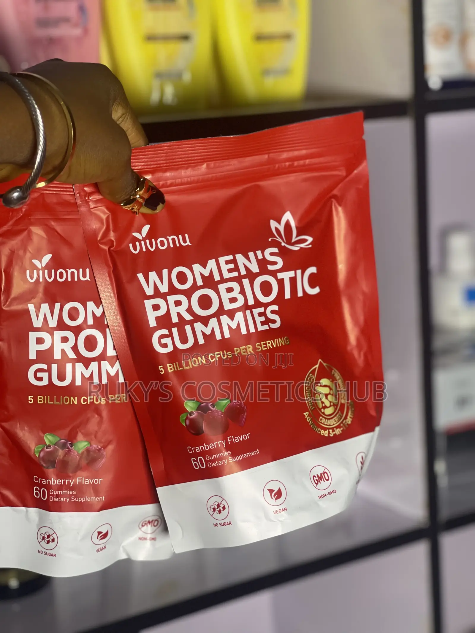 VivoNu Women’s Probiotic Gummies – Daily Probiotic Supplement