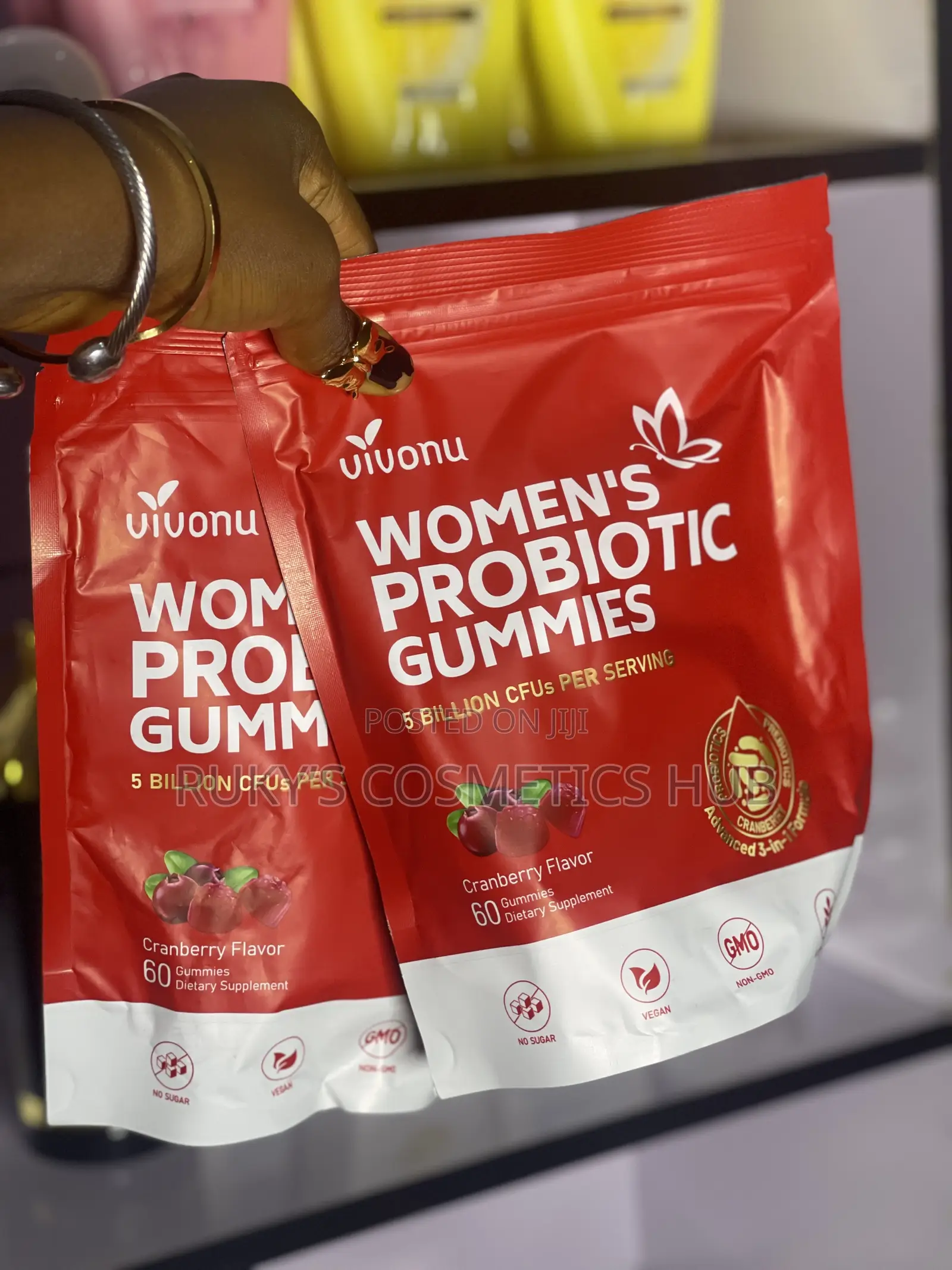 VivoNu Women’s Probiotic Gummies – Daily Probiotic Supplement