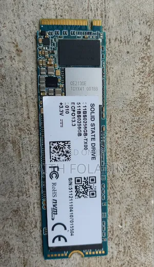 256GB SSD Hard Drive