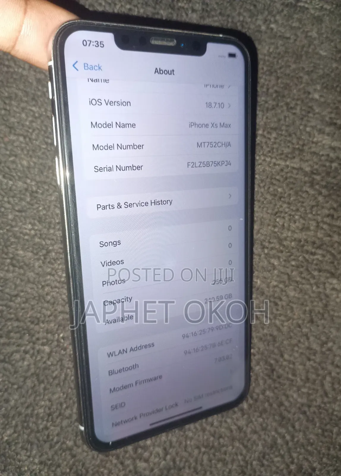 Apple iPhone XS Max 256 GB White