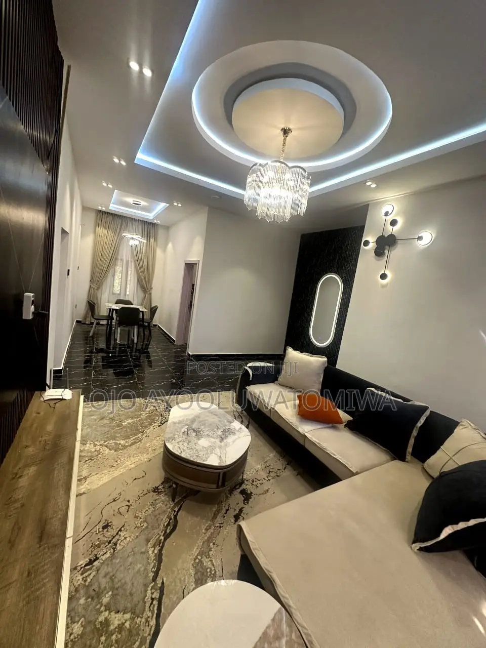 Fully Furnished 3 Bedroom Flat