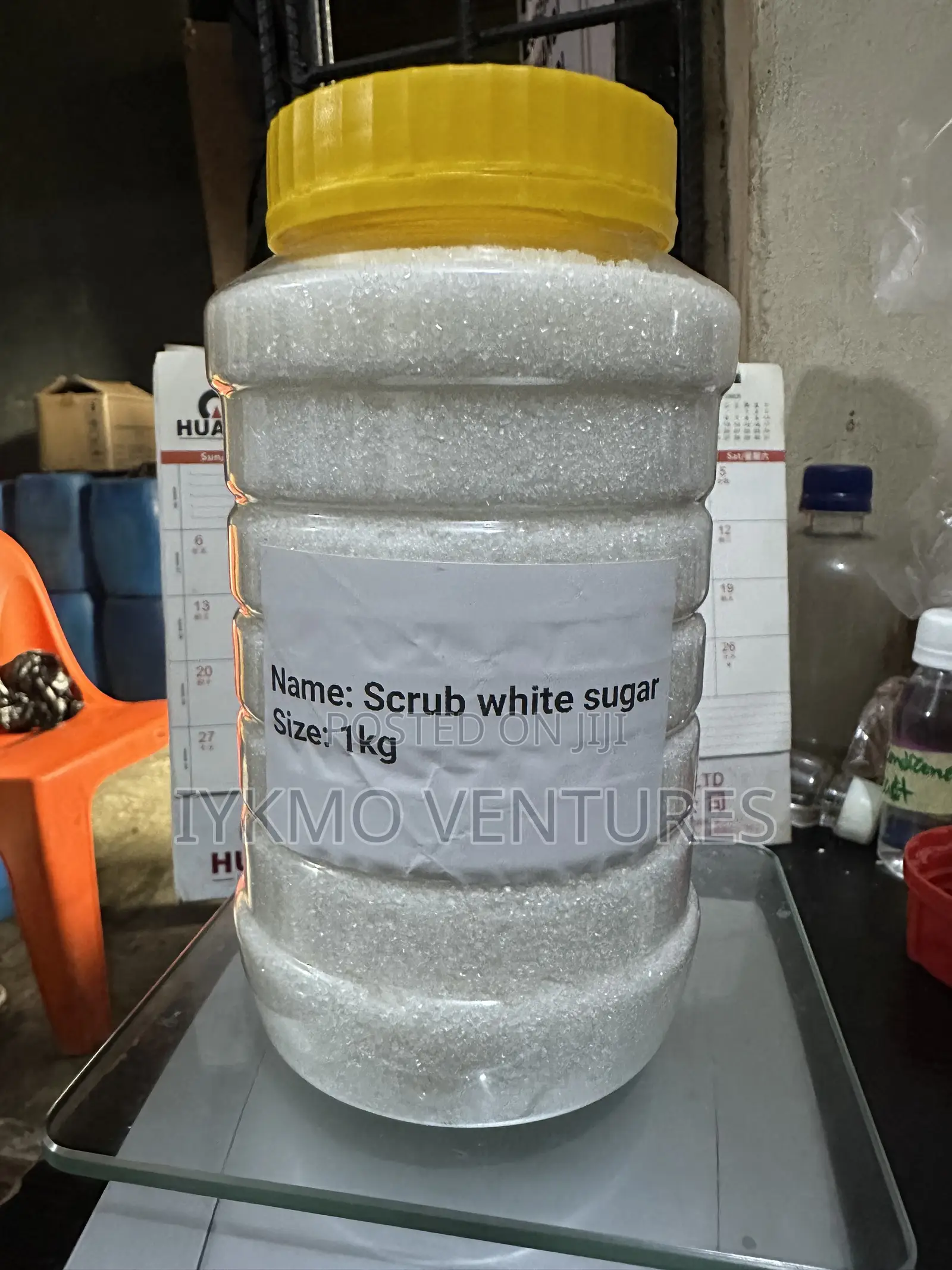 Scrub White Sugar