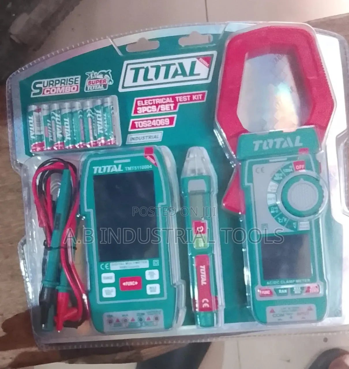 TOTAL 3-Piece Electrical Test Kit