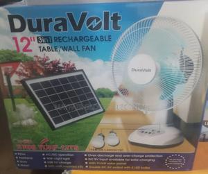 DuraVolt 12" 3-in-1 Rechargeable Table/Wall Fan