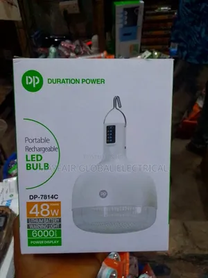 Quality Duration Power DP-7814C Portable Rechargeable LED Bulb