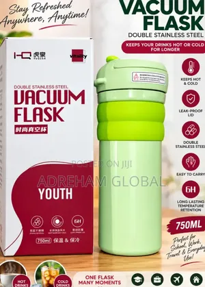 Quality Bpa Free Double Stainless Vacuum Water Flask With Filter Straw