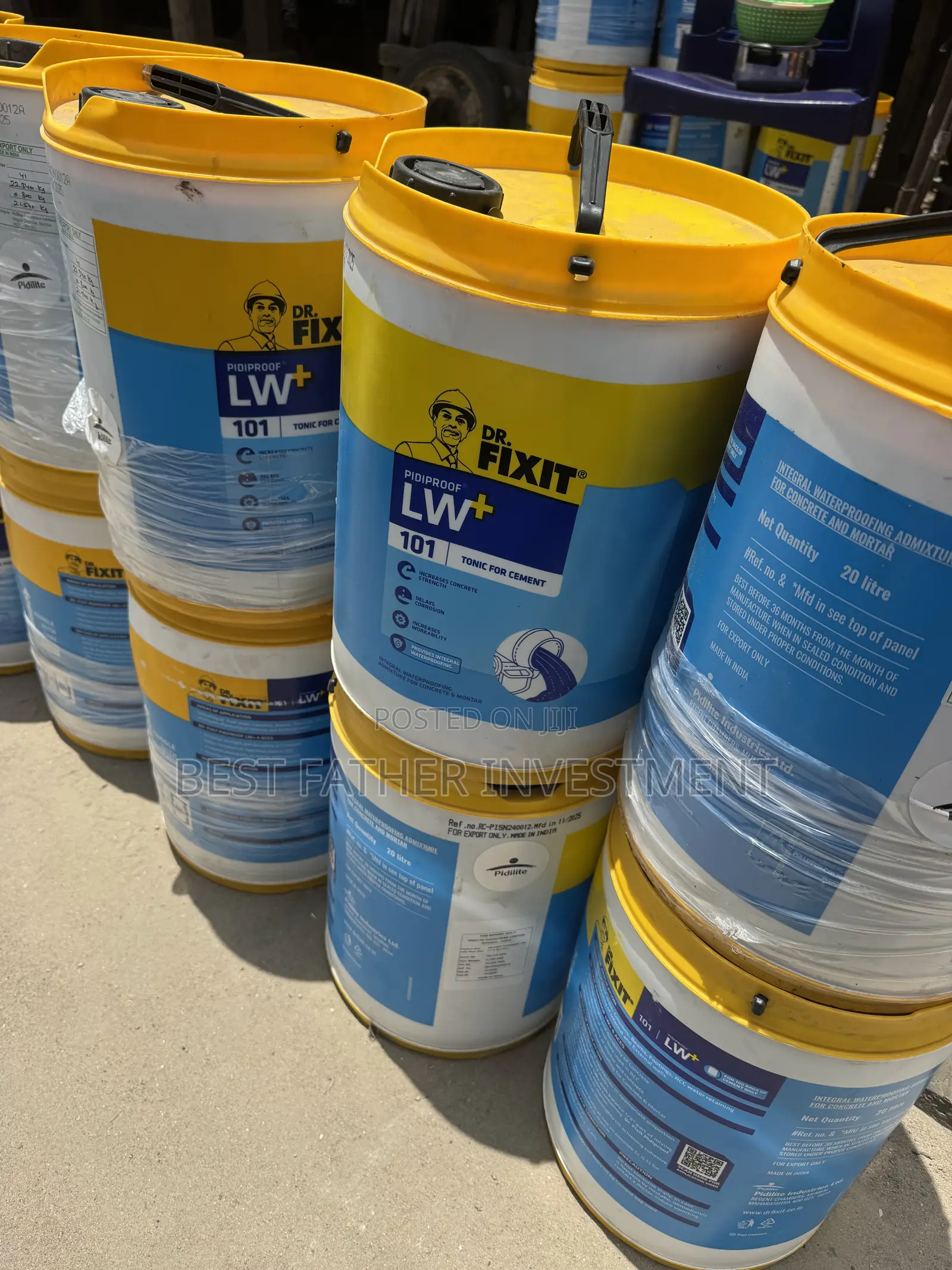 20l Dr Fixit 101 Liquid Waterproof Cement