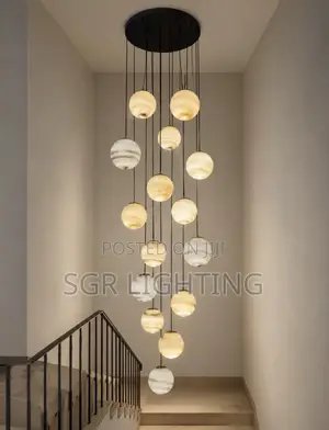 Modern Stair Chandelier Pendant Lights Indoor Lighting Ceiling Lamp Ha