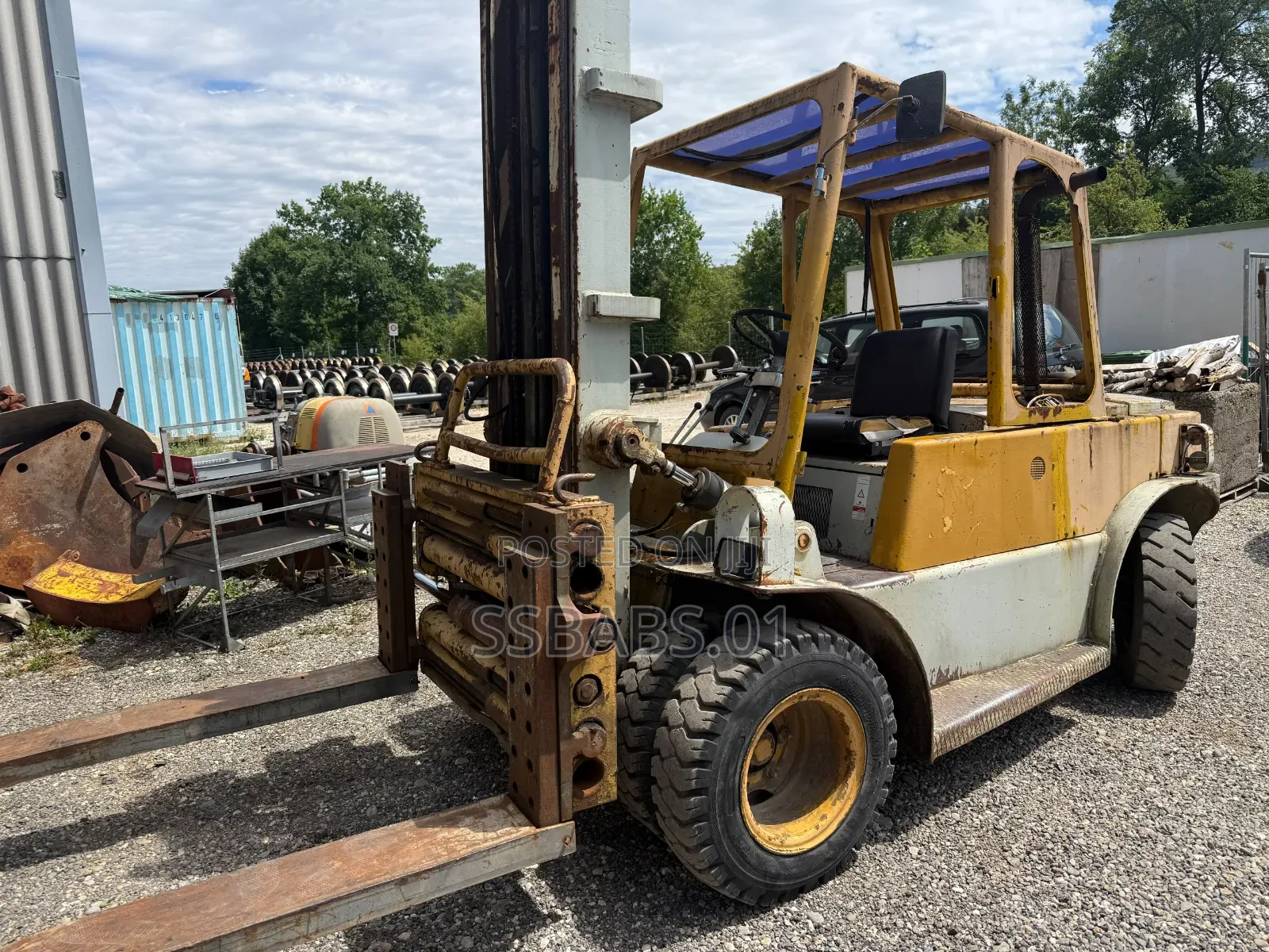 5.5 Tons Clark Foreign Used