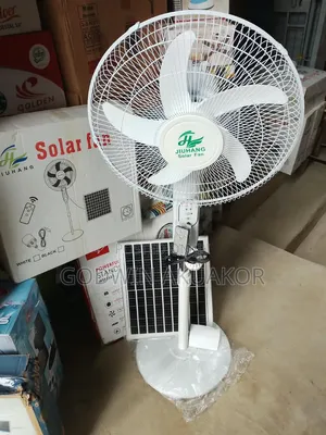 16 Inches Rechargeable Solar Fan With Remote Control