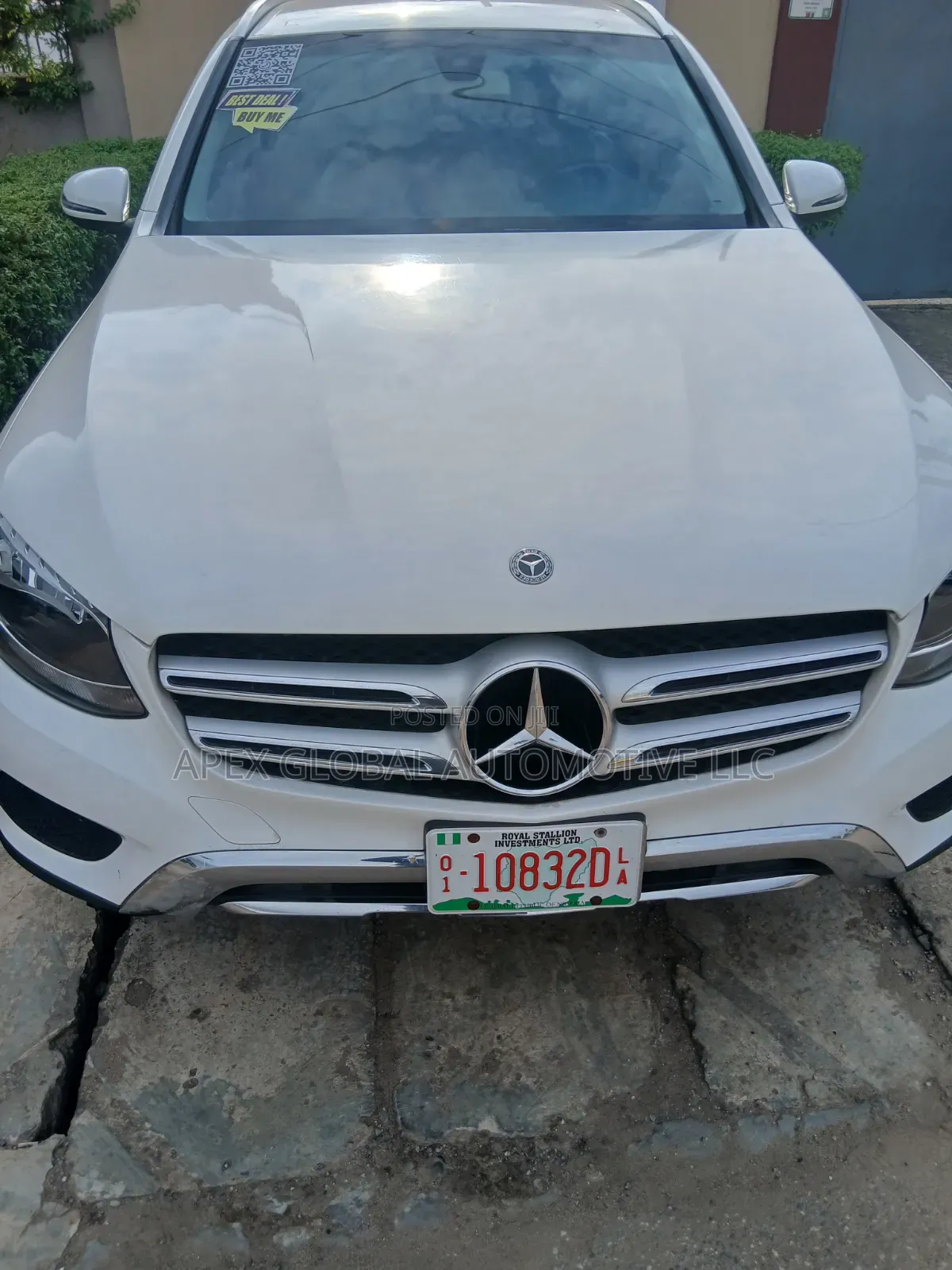Mercedes-Benz GLC-Class 2019 White