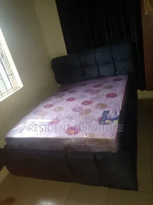 4 and Half by 6 Padded Bed Frame.