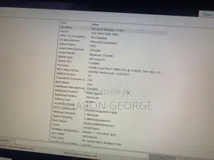 Laptop Toshiba Dynabook t552 8GB Intel Core i7 SSD 1T