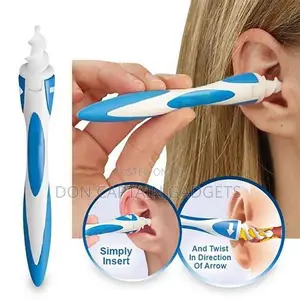 17pcs Silicone Spiral Earwax Removal Tool Set - Rotating Spiral