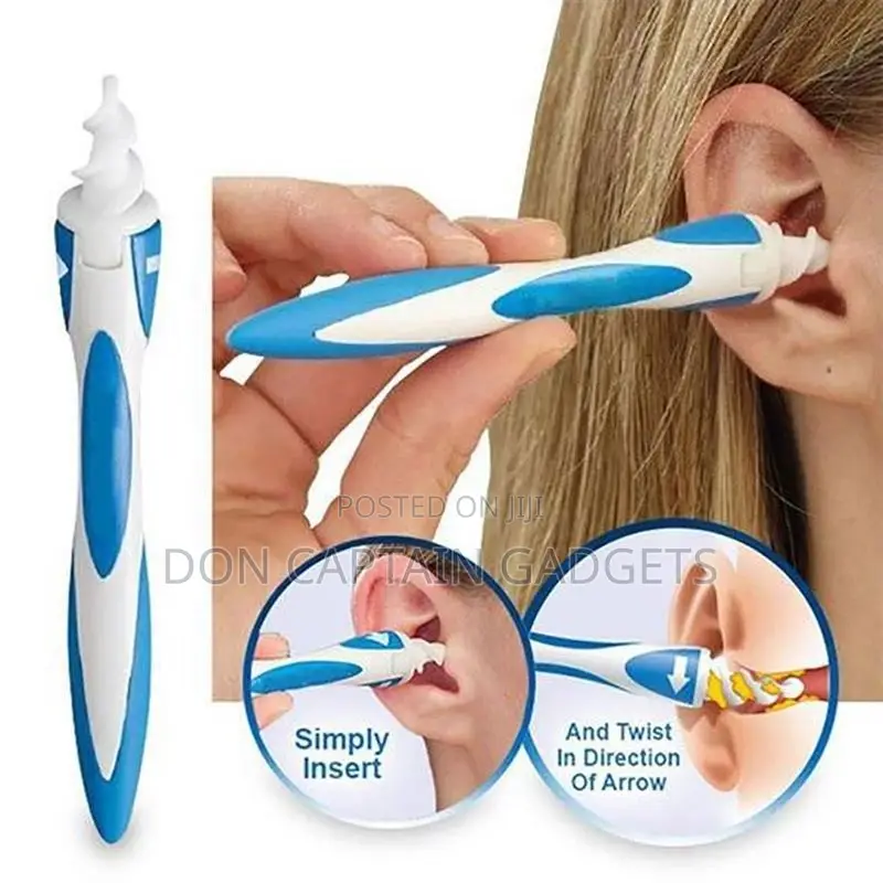 17pcs Silicone Spiral Earwax Removal Tool Set - Rotating Spiral