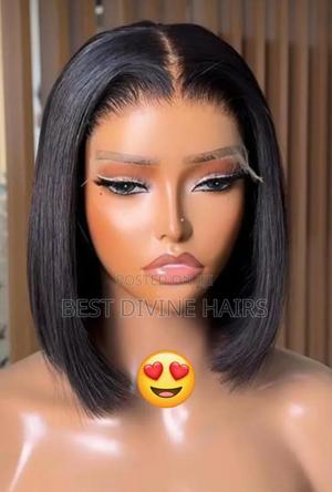 10" 5*5 Bob Wig in SDD Quality Human Hair (Eet)