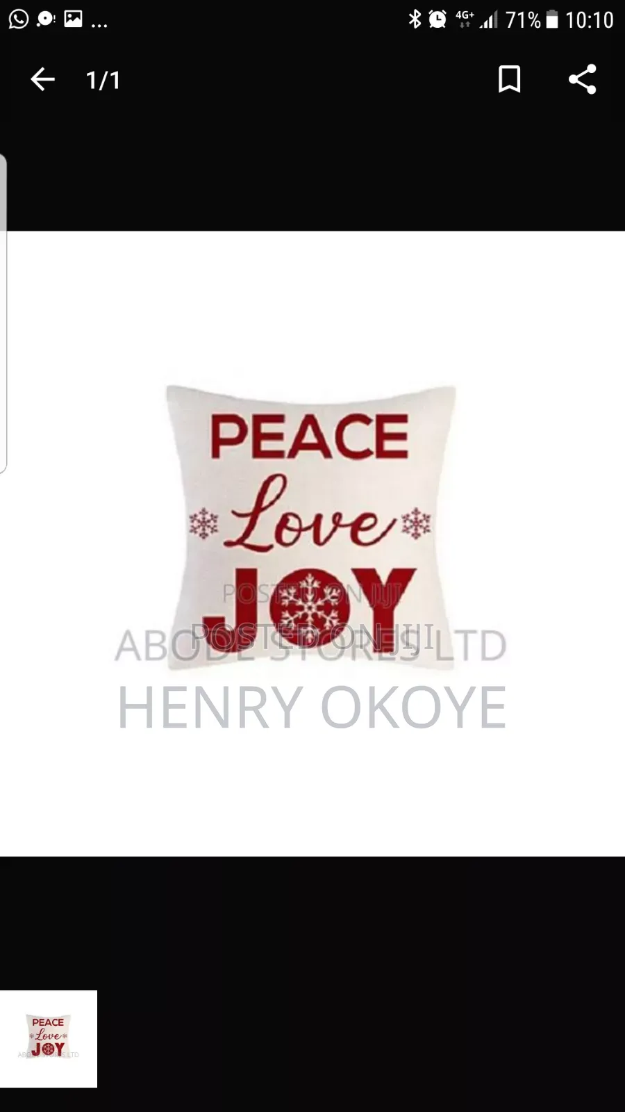 Christmas Pillows 16 by 16 Per One