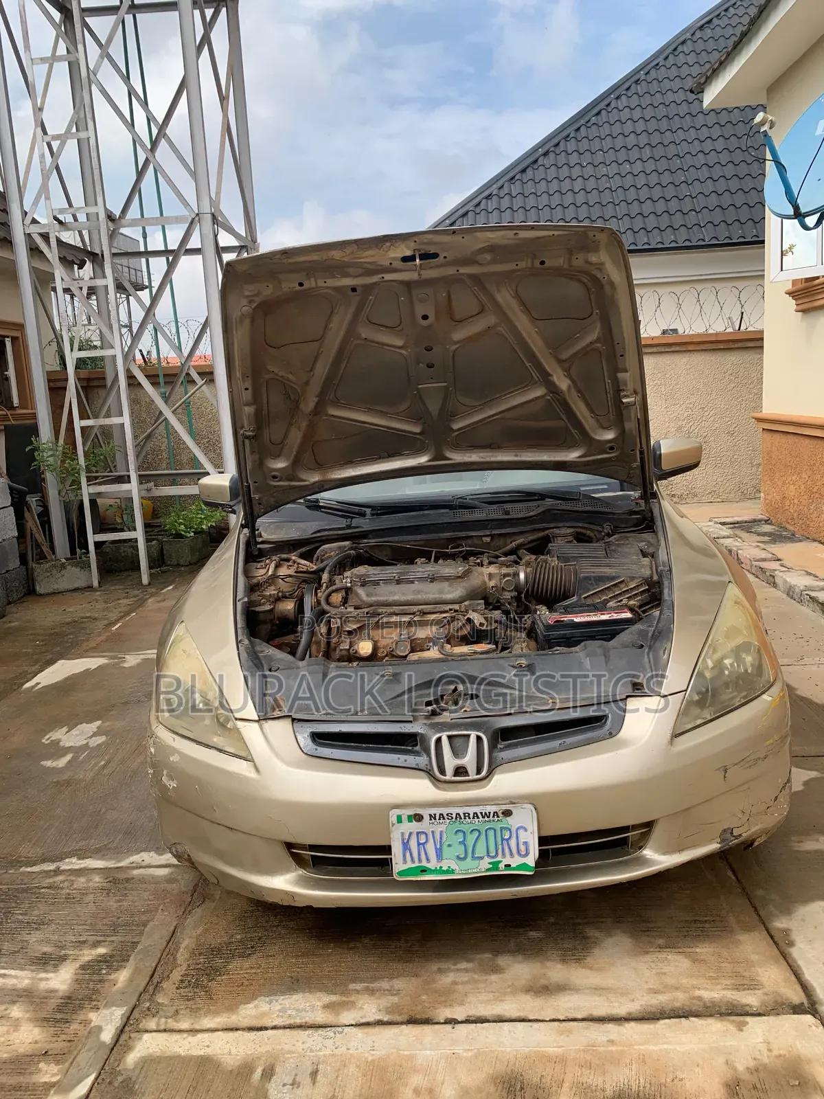 Honda Accord Automatic 2004 Gold