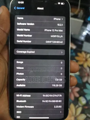 Apple iPhone 12 Pro Max 128 GB White