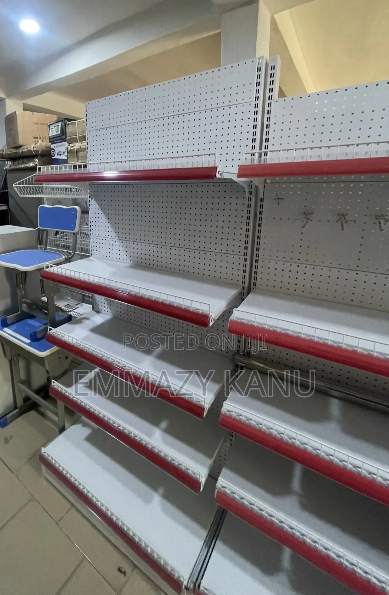Single  Supermarket Display Shelf