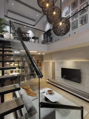 Luxury 1-Bedroom Loft Shortlet With Pool | Lekki Phase 1