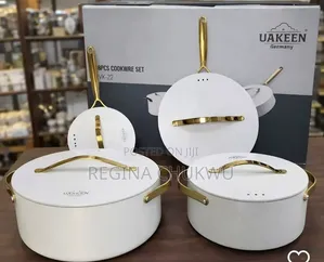 Uakeen 8 Pieces Cookware Sets