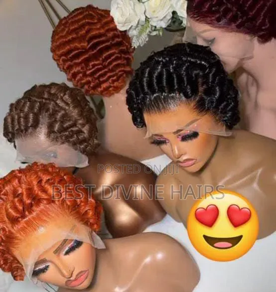 Full Frontal Tiwa Pixie Cut Wig Human Hair (Tic)