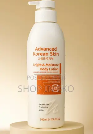 Advanced Korean Skin Bright Moisture Body Lotion - 500ml