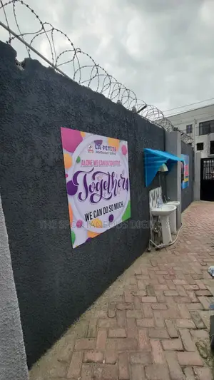 Signage Wall Branding Design (Schools, Offices, Business Spaces)