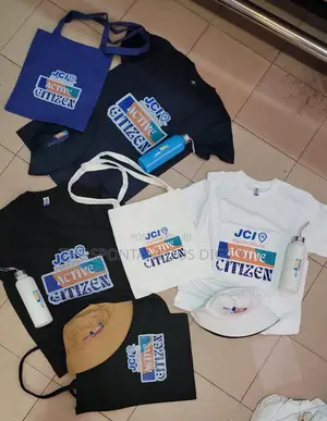 Customized T-Shirts, Tote Bags, Caps Merchandise (Bulk Corporate)