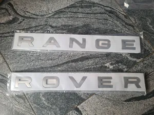 Range Rover Sticker Front and Back
