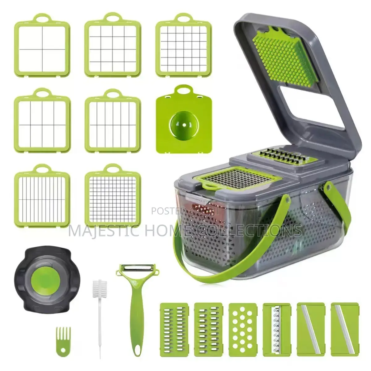 22-Piece Vegetable Cutter Set
