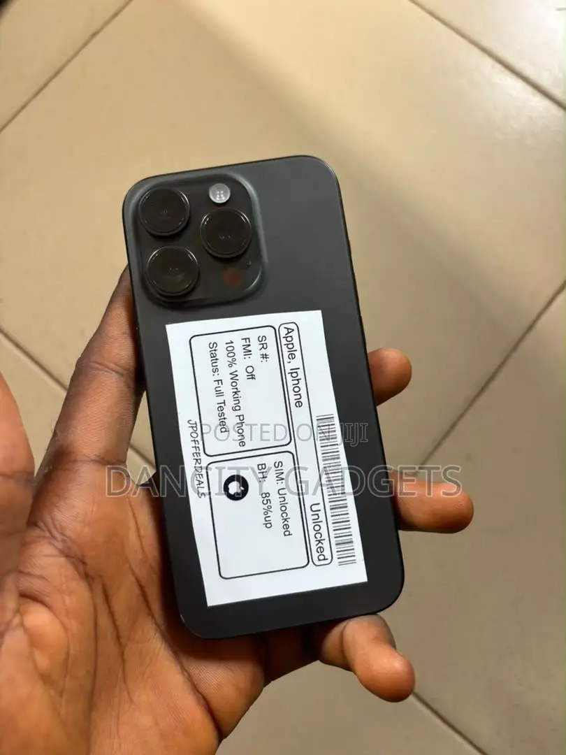 Apple iPhone 15 Pro 128 GB Black
