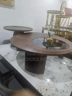 Modern Round Coffee Table Set