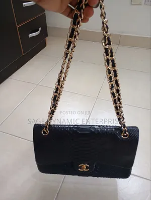 Black Leather Handbag