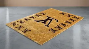 VIP Designers Turkey Center Rug- 4by6ft, 5by7ft, 7by10ft