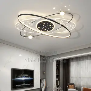 Modern Simplicity LED Ceiling Lights Luxury Round Circle Lamps