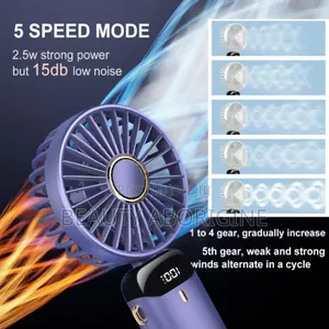 Rechargeable Hand Fan